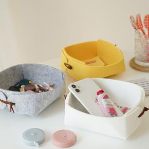 Felt storage tray