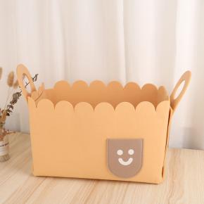 Colorful Felt Storage Basket Toy Storage Basket