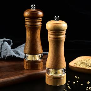 Kitchen Wooden Pepper Grinder Spice Grinder